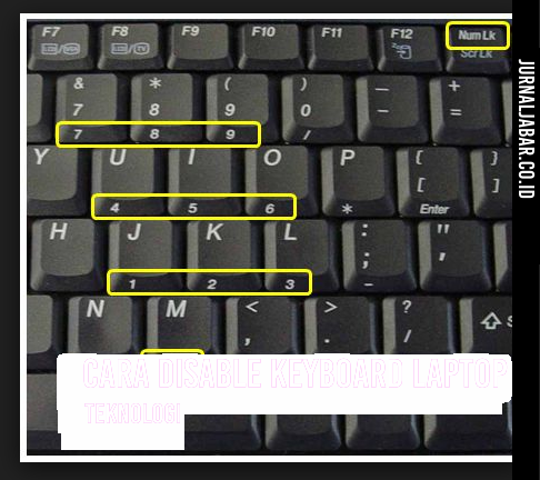 Cara Disable Keyboard Laptop