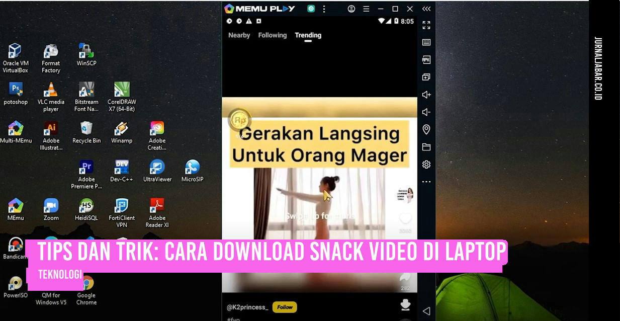 Tips dan Trik: Cara Download Snack Video di Laptop