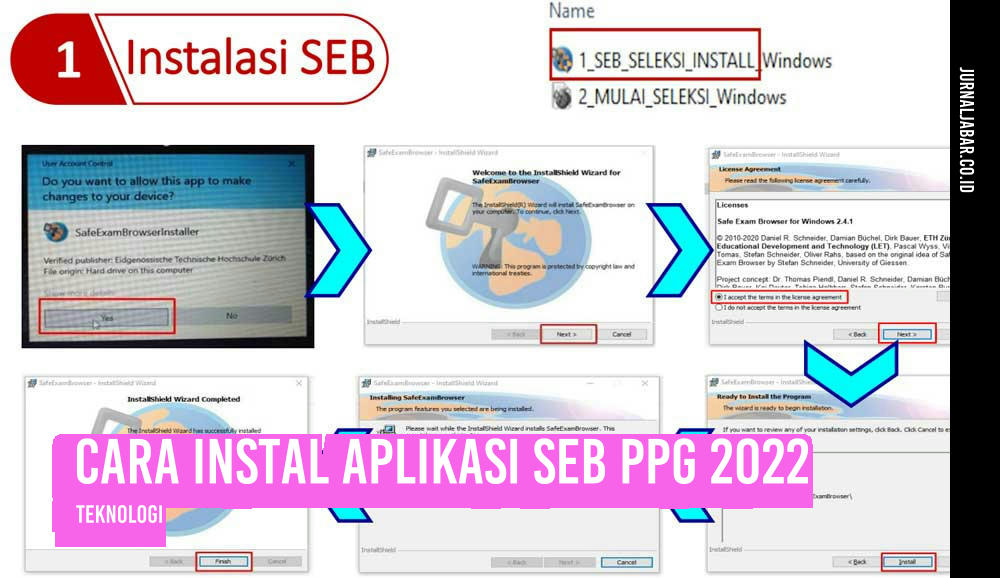 Cara Instal Aplikasi SEB PPG 2022