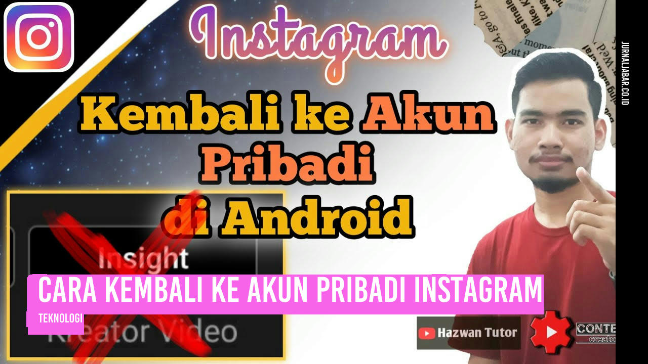 Cara Kembali ke Akun Pribadi Instagram