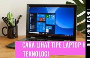 Cara Lihat Tipe Laptop HP