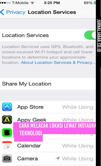 Cara Melacak Lokasi Lewat Instagram