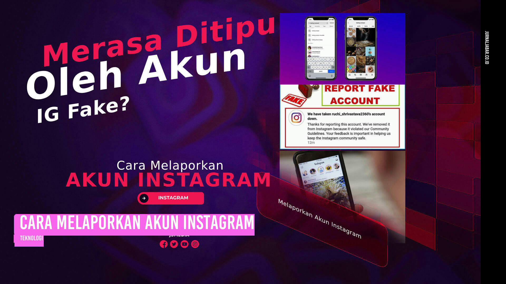 Cara Melaporkan Akun Instagram