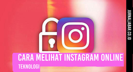 Cara Melihat Instagram Online