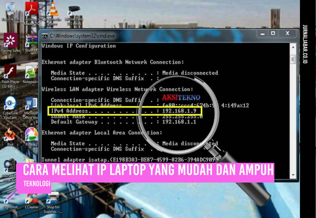 Cara Melihat IP Laptop yang Mudah dan Ampuh