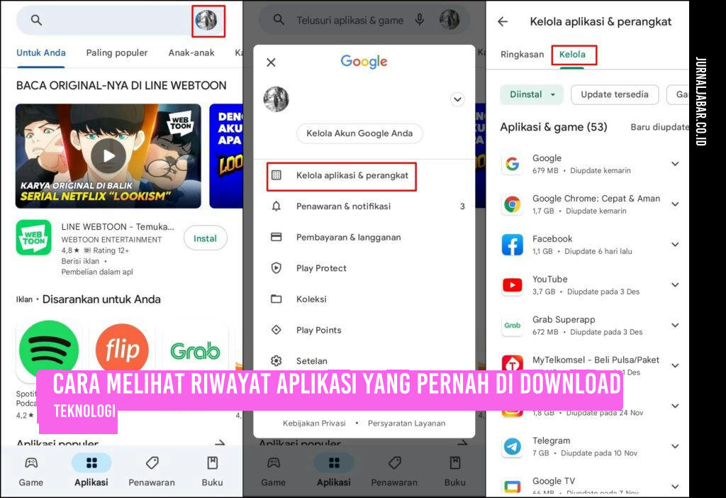 Cara Melihat Riwayat Aplikasi yang Pernah Di Download