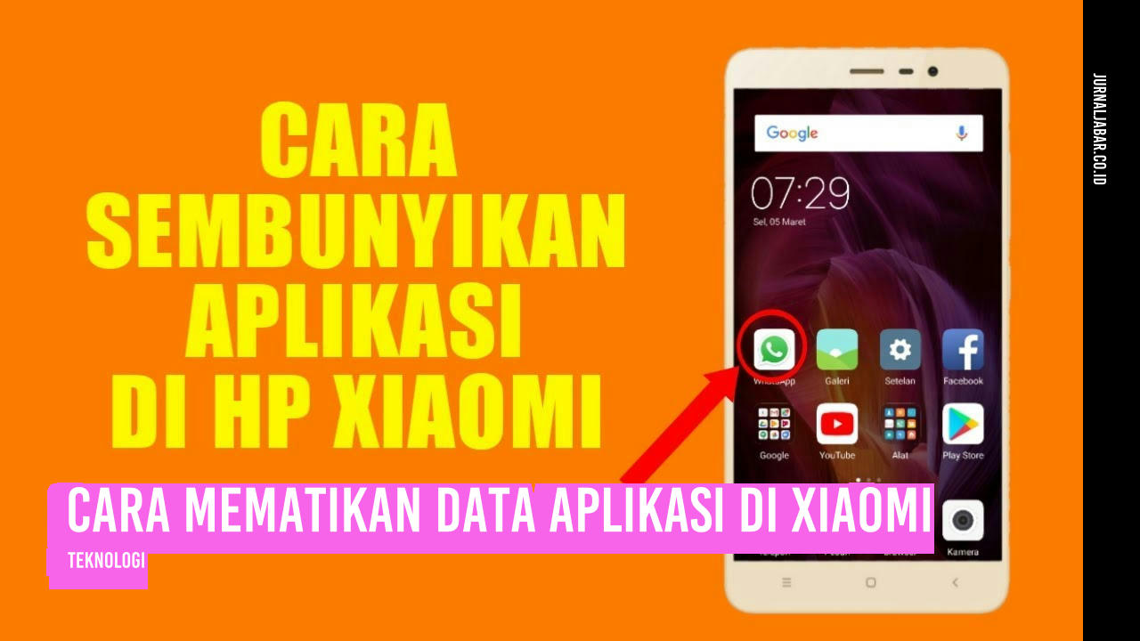 Cara Mematikan Data Aplikasi di Xiaomi