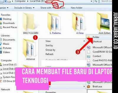 Cara Membuat File Baru di Laptop