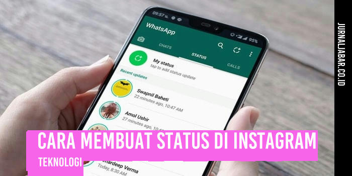 Cara Membuat Status di Instagram