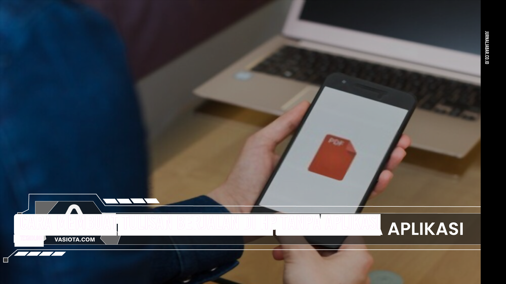 Cara Membuat Tulisan Berjalan di HP Tanpa Aplikasi