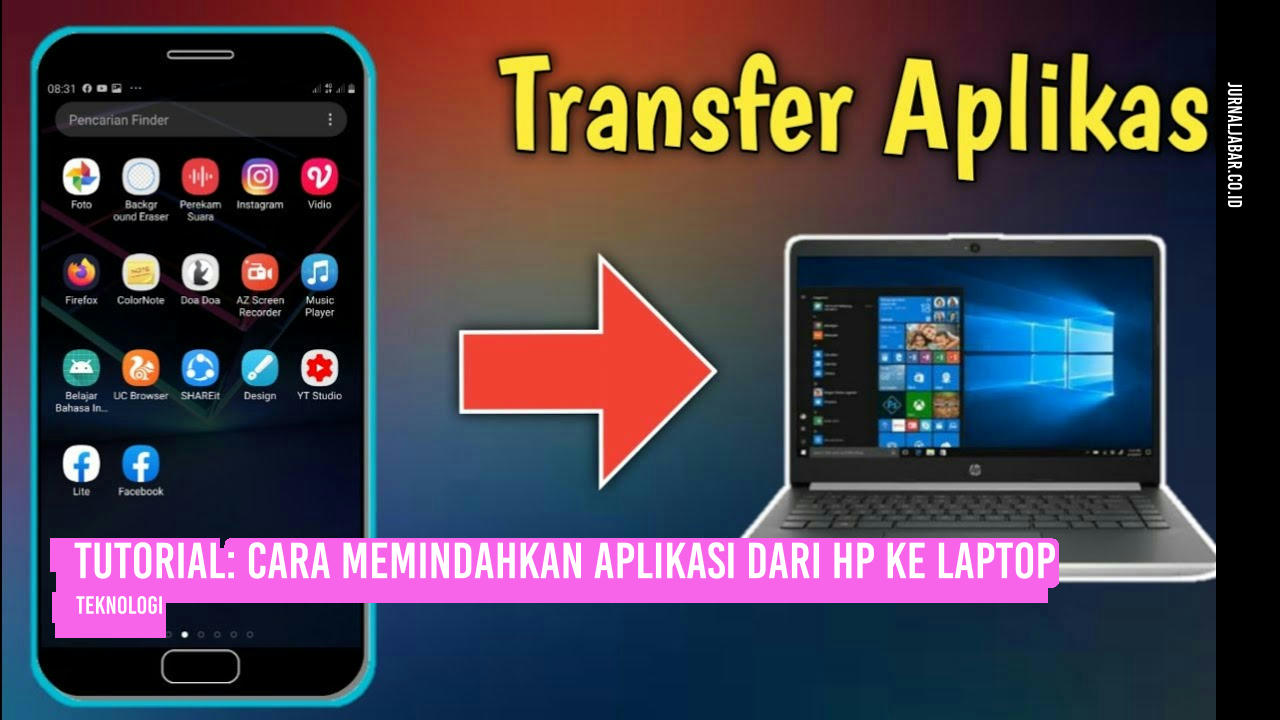 Tutorial: Cara Memindahkan Aplikasi dari HP ke Laptop