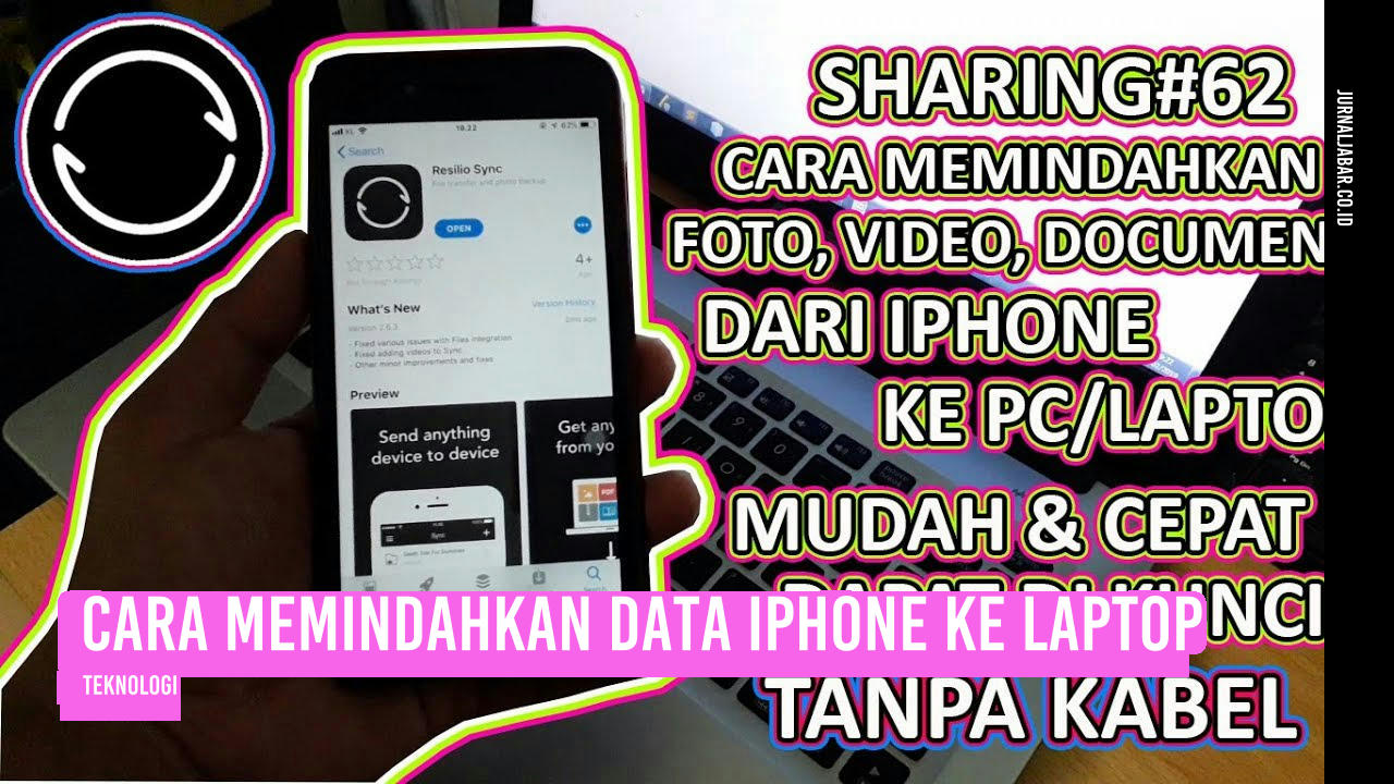 Cara Memindahkan Data iPhone ke Laptop