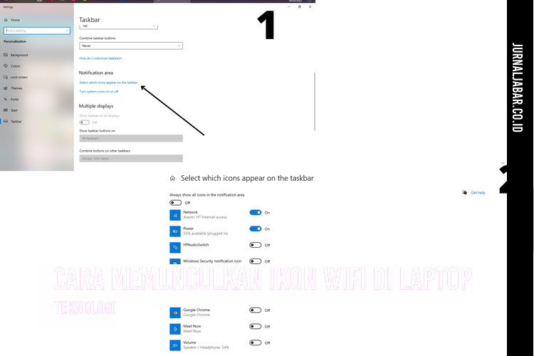 Cara Memunculkan Ikon Wifi di Laptop