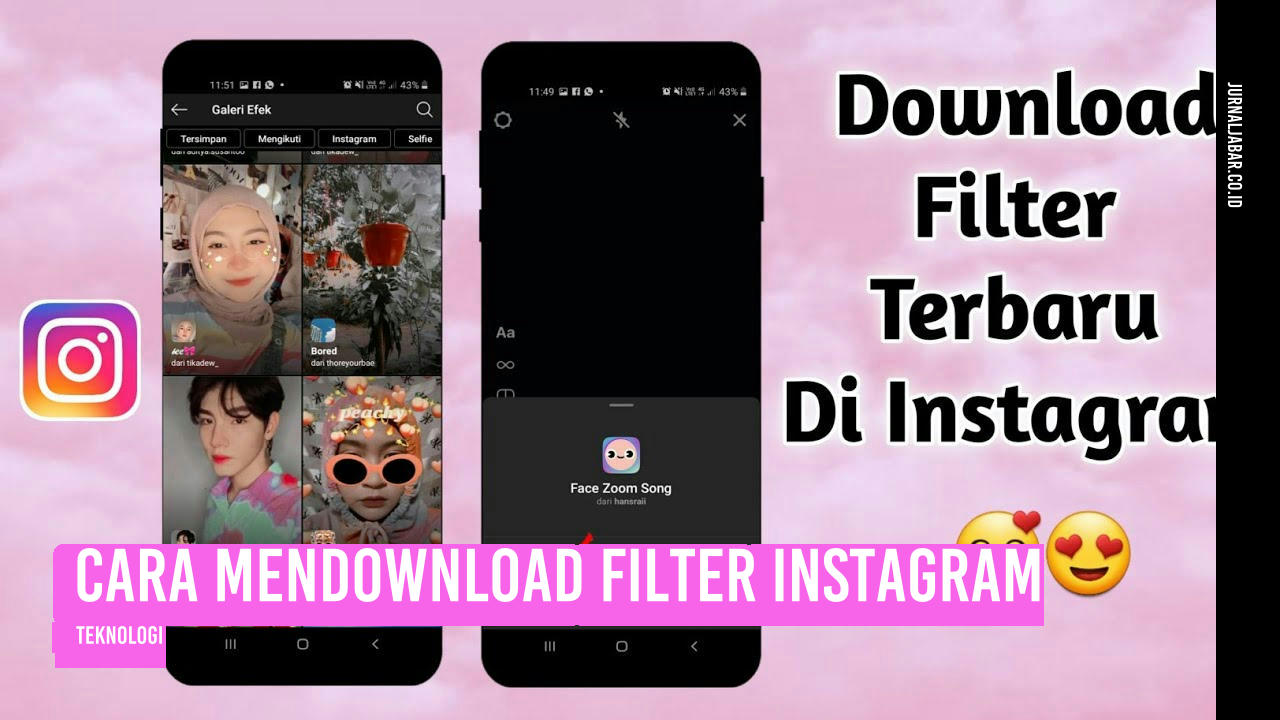 Cara Mendownload Filter Instagram