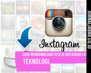 Cara Mendownload Foto di Instagram Lewat PC