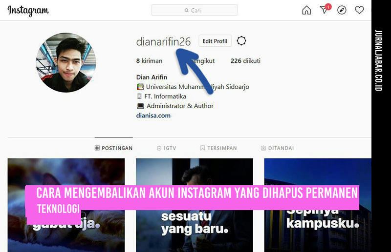 Cara Mengembalikan Akun Instagram yang Dihapus Permanen