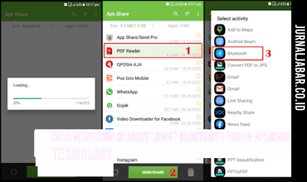 Cara Mengirim Shareit Lewat Bluetooth Tanpa Aplikasi