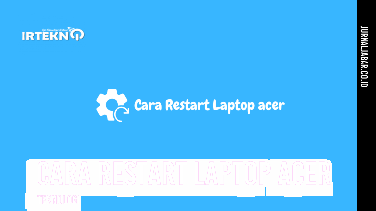 Cara Restart Laptop Acer