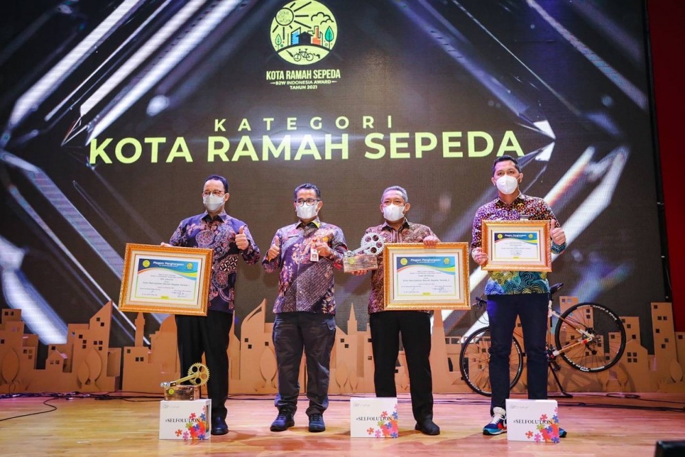 Bandung Raih Predikat Kota Metropolitan Ramah Sepeda Terbaik