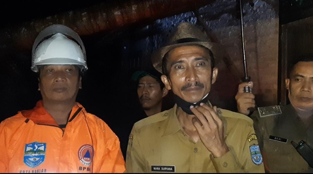 Wakil Walkot Banjar Lihat Lokasi yang Terkena Dampak dari Bencana Hujan Deras dan Angin Kencang