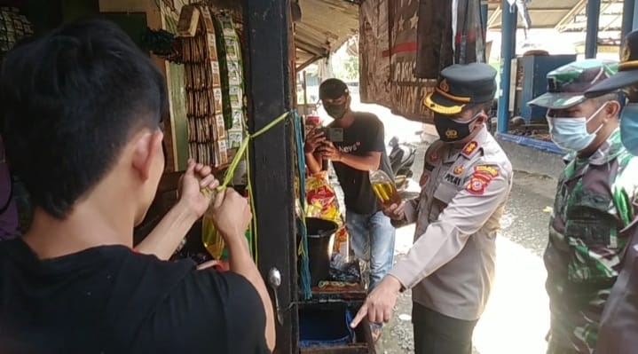 Jelang Ramadhan, Kapolres Pangandaran Lakukan Sidak Ketersediaan Minyak Goreng