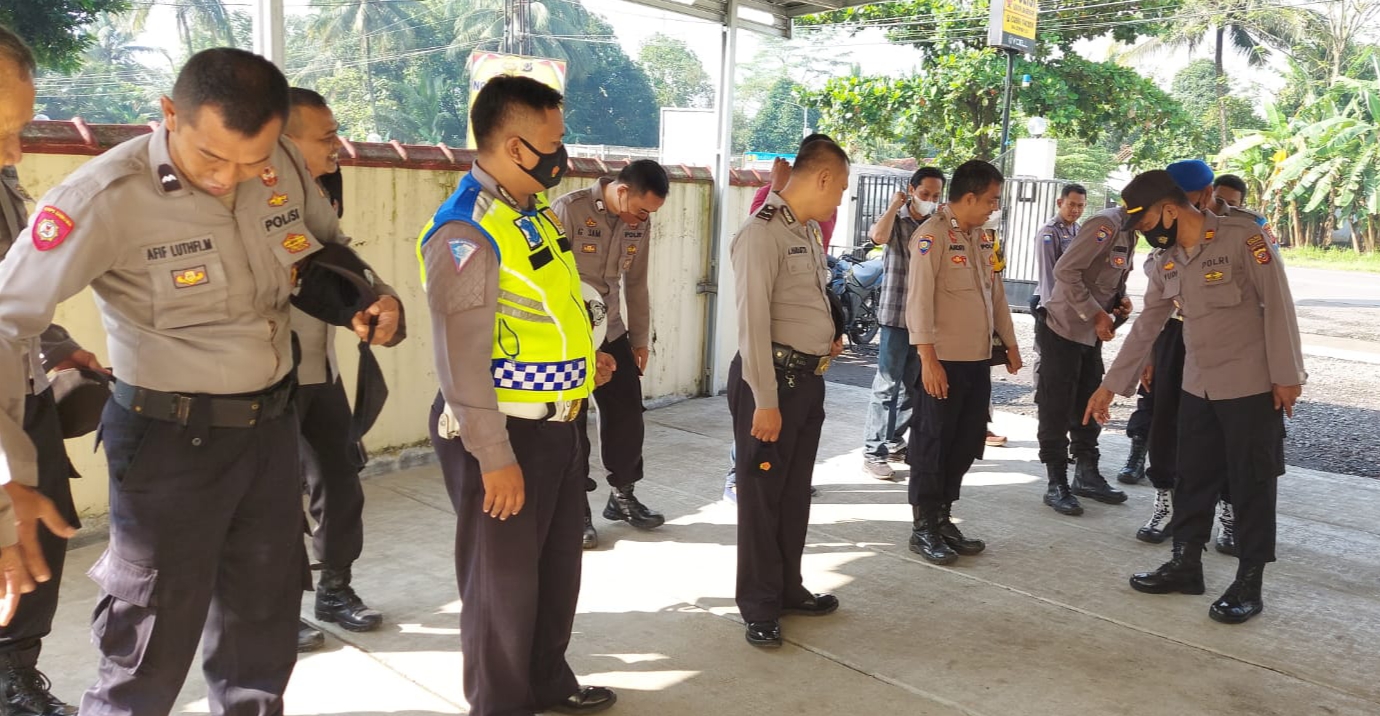 Tingkatkan Kedisiplinan, Polsek Langensari Polres Banjar Laksanakan Penegakan dan Penertiban Disiplin