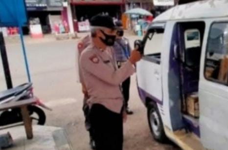 Ditengah Penerapan PPKM Berlevel, Polres Ciamis Patroli Pemantauan Kegiatan Masyarakat