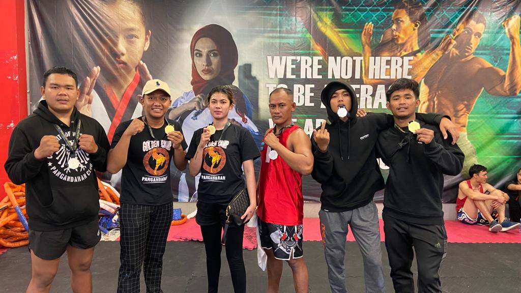 Atlet Golden Fight Asal Pangandaran Raih 4 Emas dan 3 Perak