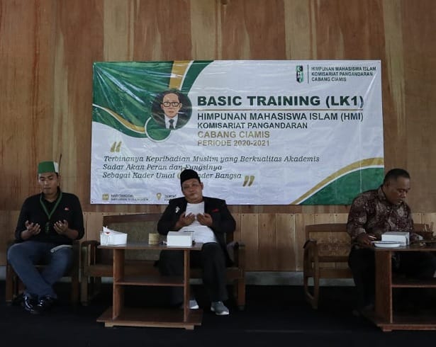 HMI Komisariat Pangandaran Cabang Ciamis Gelar Basic Training LK-1