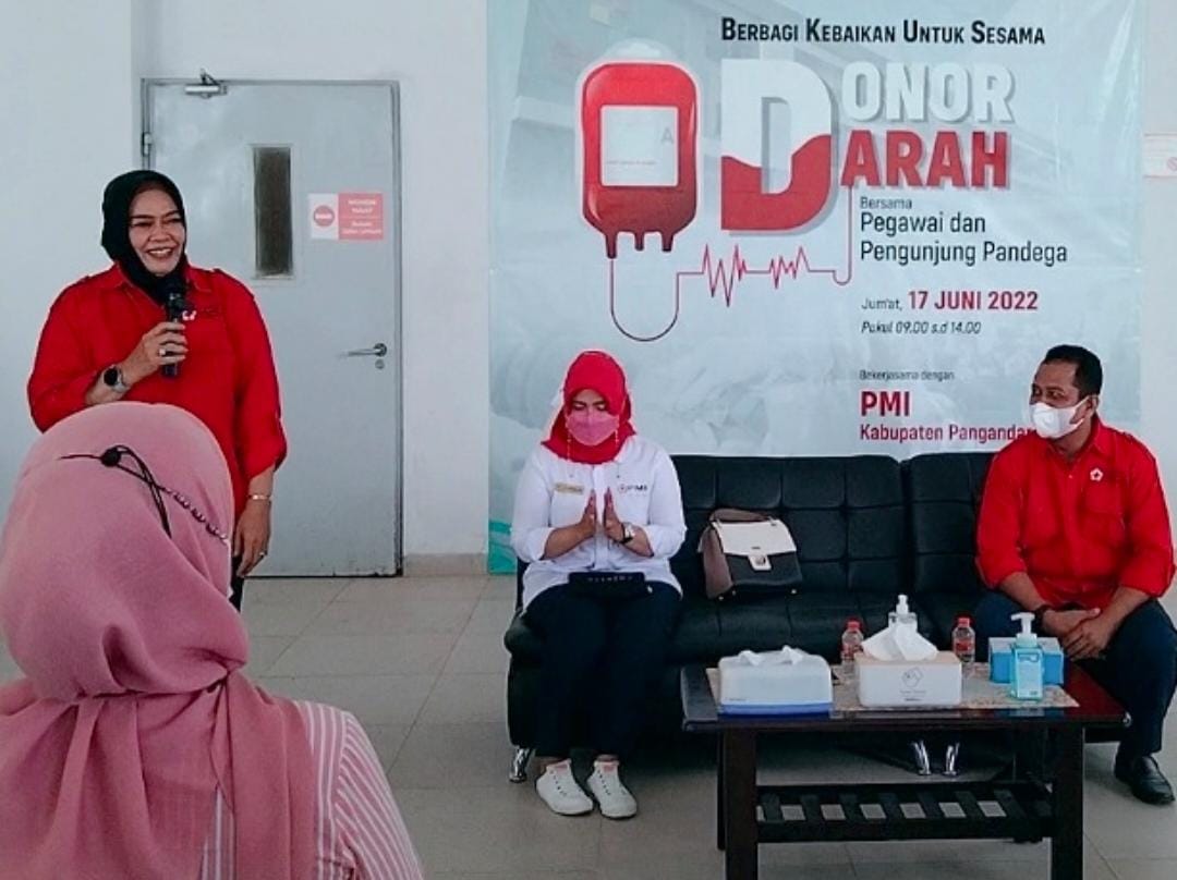 RSUD Pandega Pangandaran Gelar Donor Darah bersama Palang Merah Indonesia