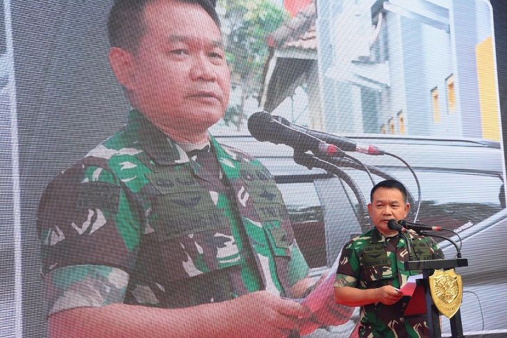 Kasad Jenderal TNI Dudung Abdurachman, Resmikan Staltahmil Super Maximum Security Pomdam III/Slw