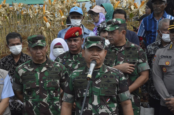 TNI AD “Turun Gunung” Hadapi Kemungkinan Ancaman Krisis Pangan