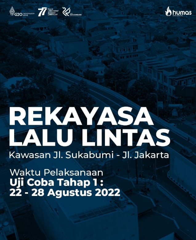 Besok Ada Rekayasa Lalin di Kawasan Jalan Jakarta, Catat Aturannya!